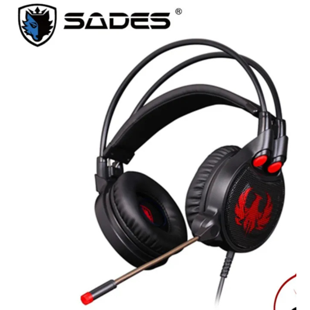 SADES R1 USB 7.1 + Vibration Surround Gaming Headset